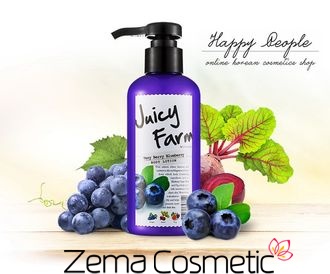 Гель для душа MISSHA Juicy Farm Shower Gel Very Berry Blueberry.