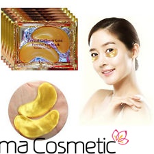 Коллагеновая гель-маска для области вокруг глаз (биозолото) Collagen Crystal Eye Bag Mask