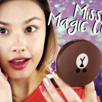 Увлажняющее тональное средство M Magic Cushion SPF50+/PA+++ Line Friends Edition от Missha (15 гр+15 гр)