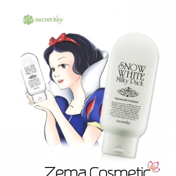 Отбеливающая и оздоравливающая маска - Secret key snow white milky pack